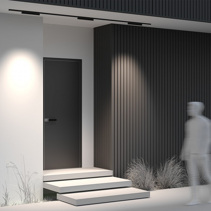 Накладной светильник Maytoni Points 18 Вт 4000K O-TR02-2-S-18WB4K