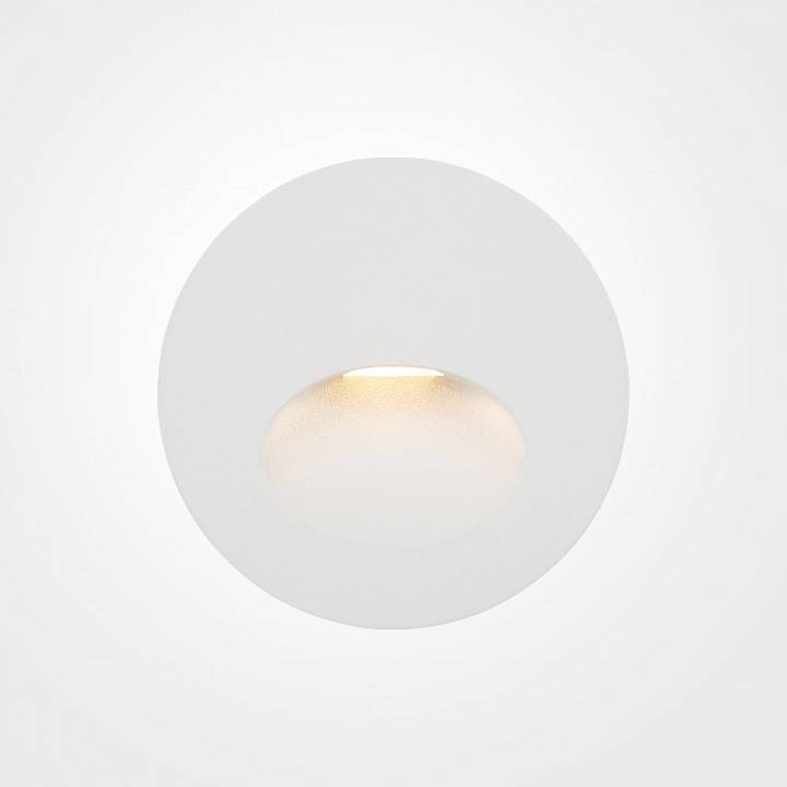 Встраиваемый светильник Maytoni Bil 3 Вт 3000 К белый O015SL-L3W3K