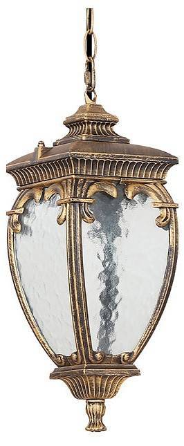 Подвесной светильник Maytoni Fleur 1 лампа золото с черным O414PL-01GB