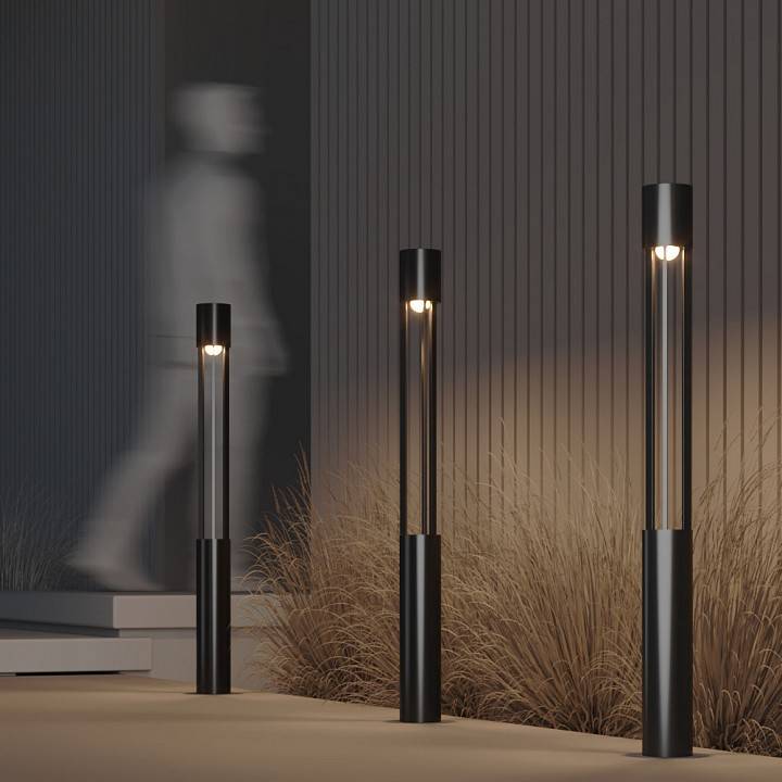 Уличный светодиодный светильник Maytoni Mill O427FL-L12GF3K