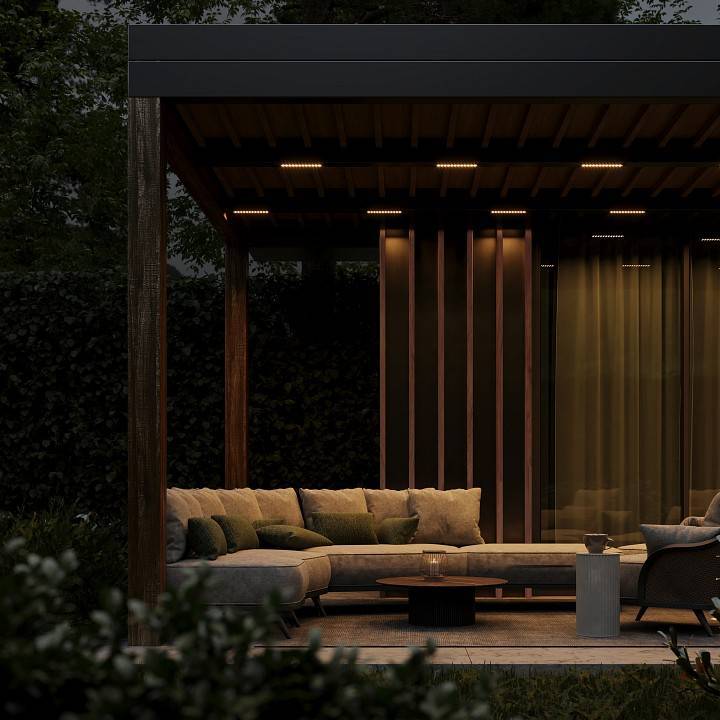 Встраиваемый светильник Maytoni Ghost 6 Вт 3000 K золото O488DL-L6GF3K