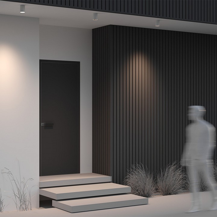 Светильник накладной Maytoni Luxe 10 Вт 3000K белый O500CL-L10W3K