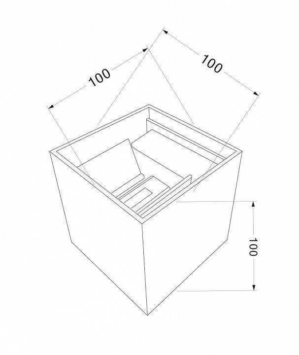 Накладной светильник Maytoni Fulton LED 6 Вт белый O572WL-L6W