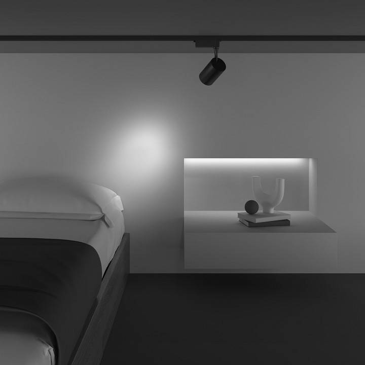 Трековый светильник Maytoni Vuoro 10 Вт 3000K TR003-1-10W3K-S-B