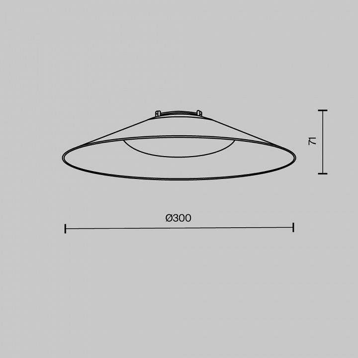 Подвесной светильник Maytoni Campana TR127B-12W3K-B