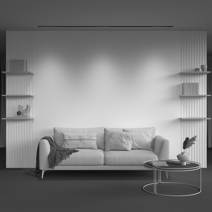 Накладной светильник Maytoni Technical Points TR232-2-10W4K-B