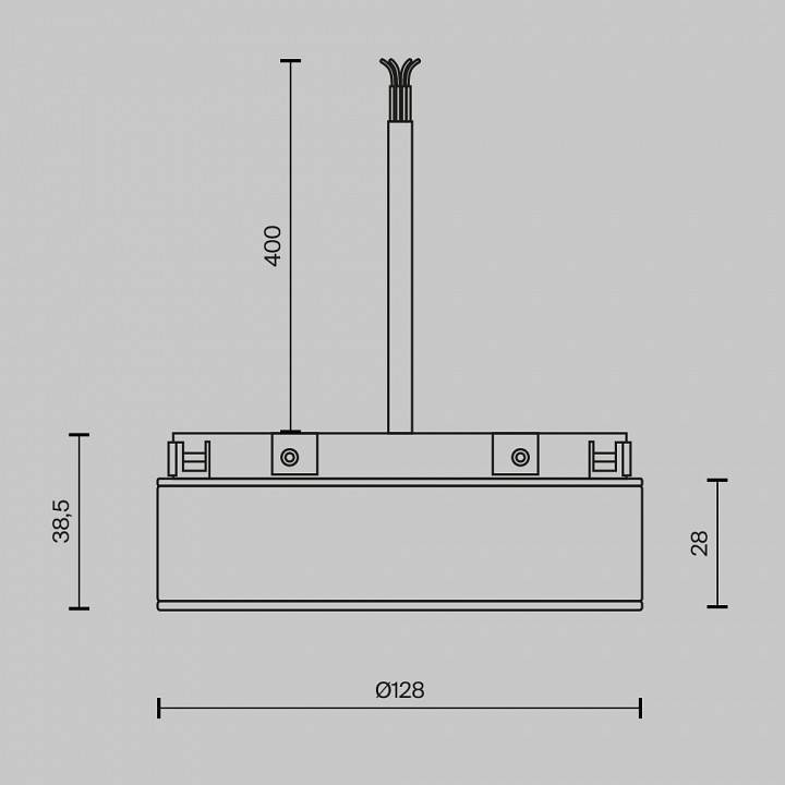 Блок питания Maytoni Power Supply Basity TRA172DR-200W-DS-B