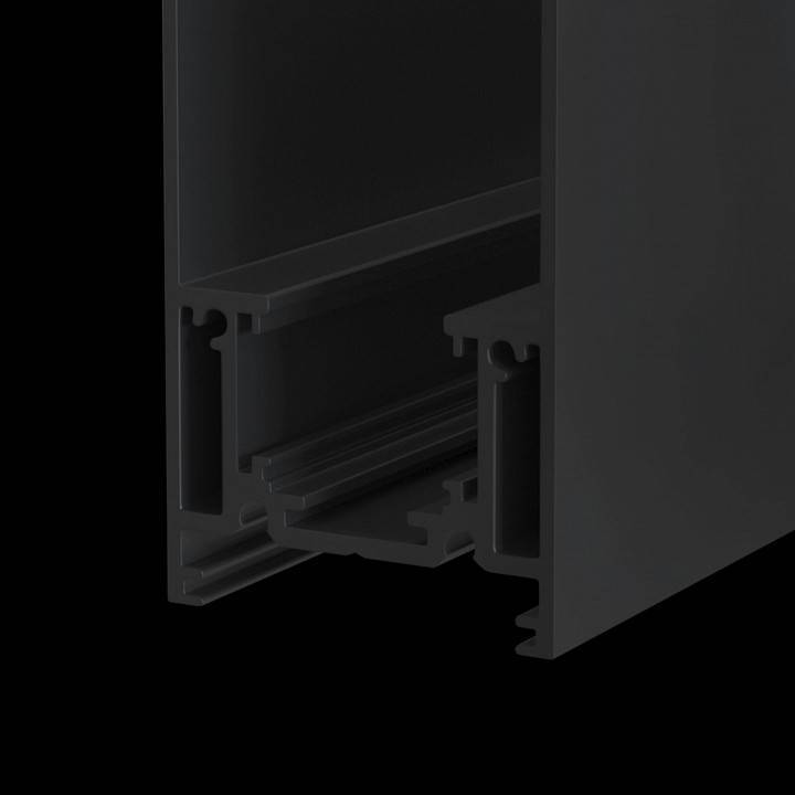 Шинопровод трековый накладной Maytoni 1 м черный TRX004-211B