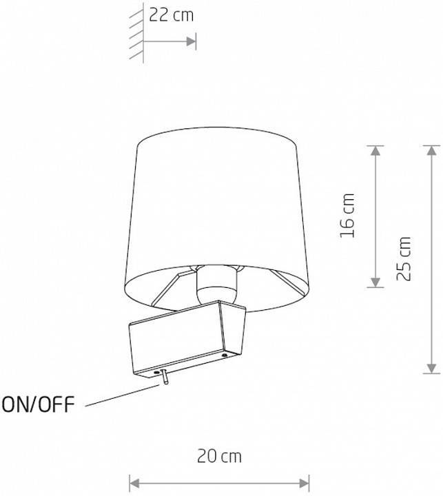 Бра Nowodvorski Chillin 8200