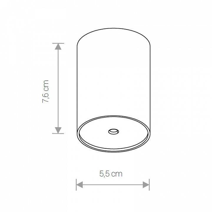 Основание для светильника Nowodvorski Cameleon Canopy E BL 8550