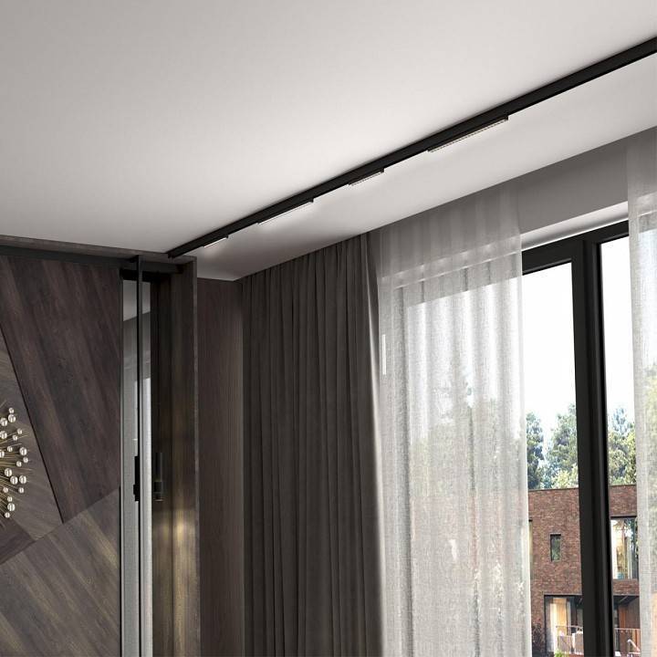 Накладной трековый светильник Novotech Flum LED 12 Вт 4000K 358543