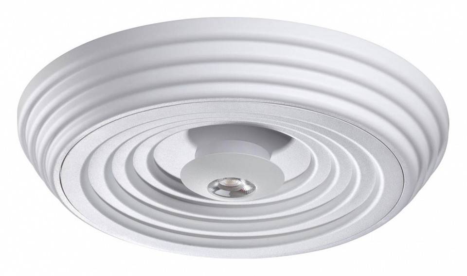 Накладной светодиодный светильник Novotech Trin 10 Вт 3000 K черный 358602