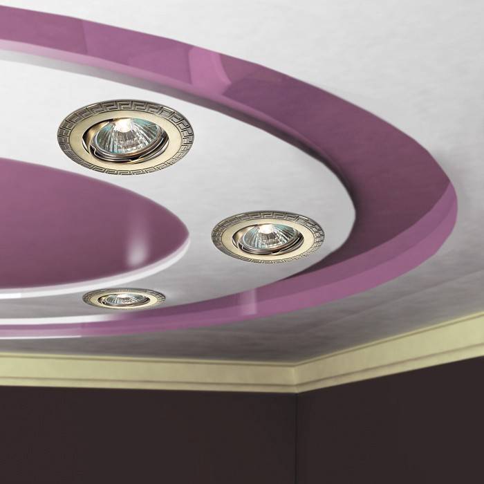 Встраиваемый светильник Novotech Coil белый 369615