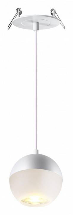 Подвесной светильник Novotech Garn 10 Вт белый/золото 370815