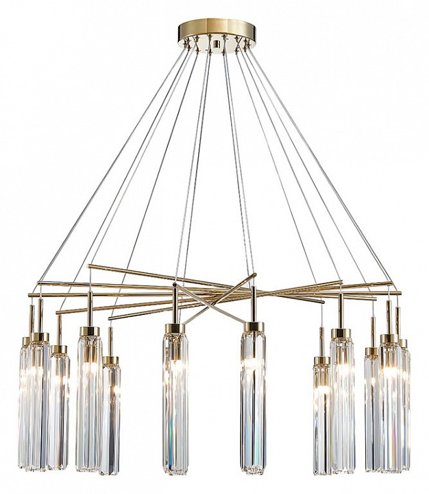 Подвесная люстра Newport 4520 4524+10/S gold