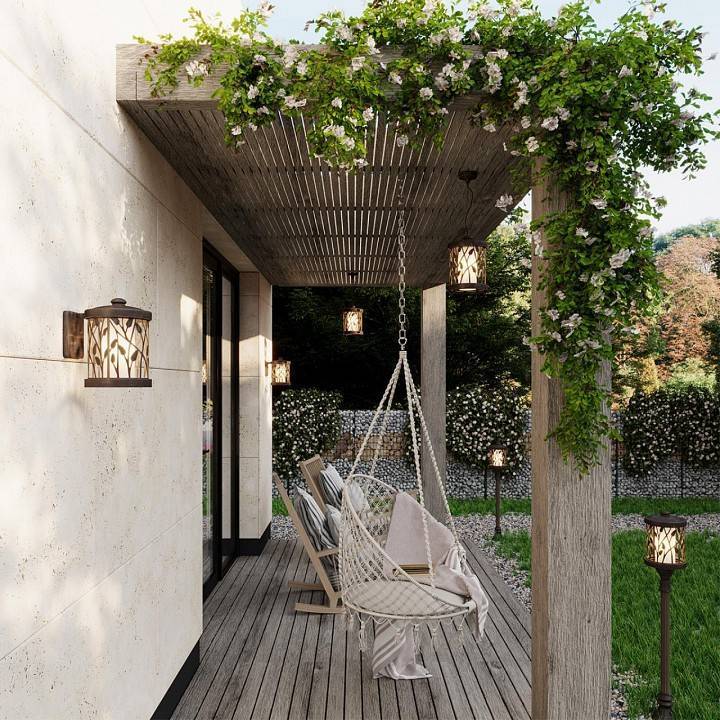 Уличный светильник Odeon Light Lagra 2287/1A