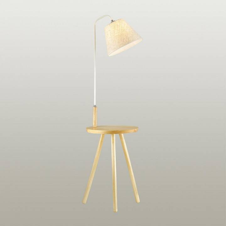 Стол журнальный с торшером Odeon Light Kalda 4667/1F