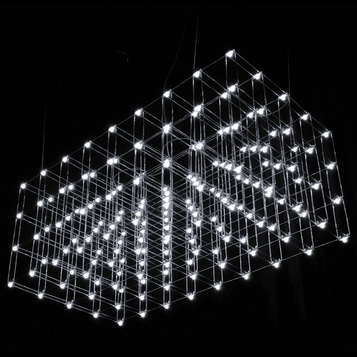 Подвесная люстра O-LUCE Cosmic ячейка 15х15 см 1094511-3