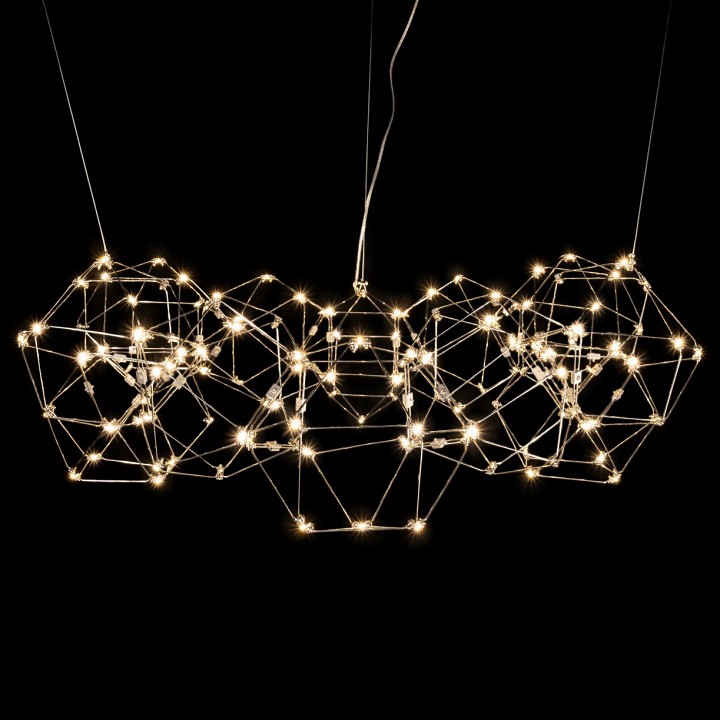 Подвесная люстра O-LUCE Bjork круглая без вставок 11810-1