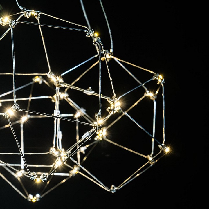 Подвесная люстра O-LUCE Bjork круглая без вставок 11810-1