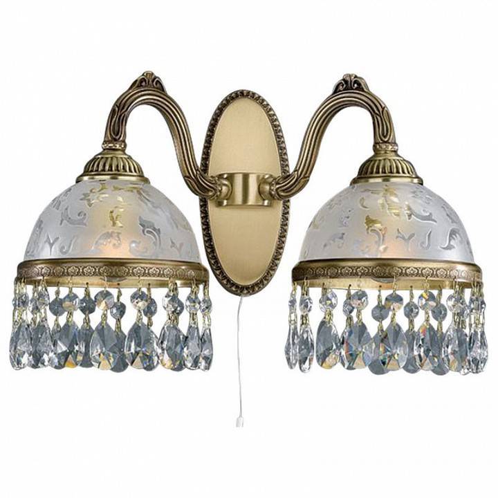 Бра Reccagni Angelo 6200 на 2 лампы A 6200/2