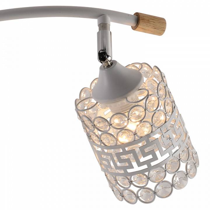 Светильник на штанге Reluce 01588-1 WH+CR+WOOD 01588-0.3-03