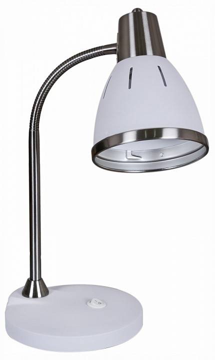 Настольная лампа офисная Reluce 02155 белая 02155-0.7-01 WT