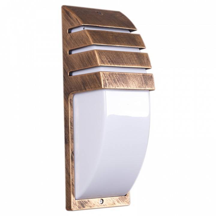 Светильник накладной DEKRA черный с золотом 02304-0.2-001WL BKG