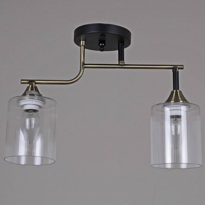 Светильник на штанге De Markt 02312-0.3-02 AB+BK 02312-0.3-02 AB+BK