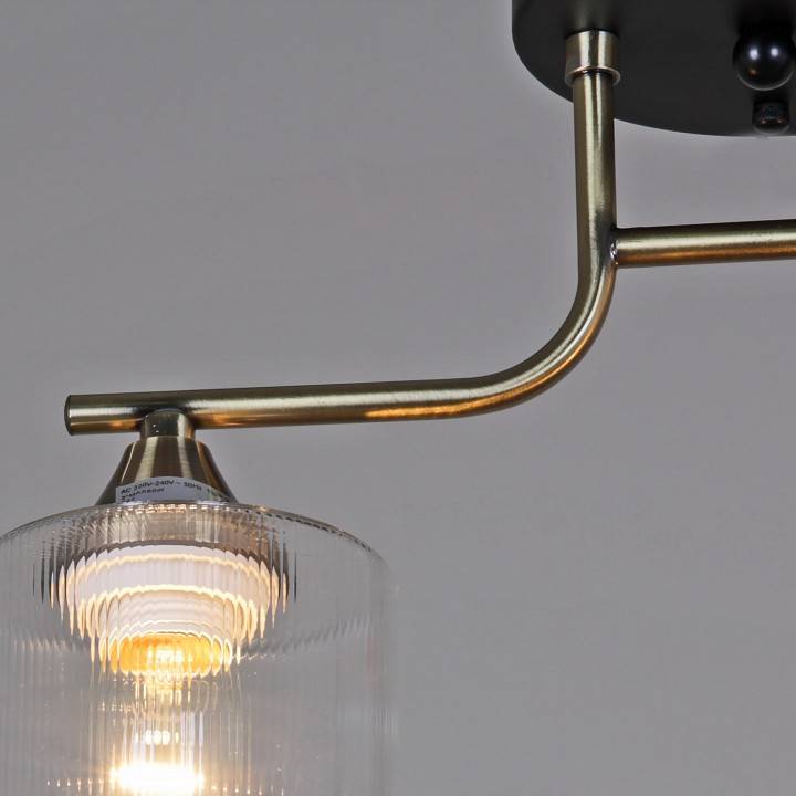 Светильник на штанге De Markt 02312-0.3-02 AB+BK 02312-0.3-02 AB+BK