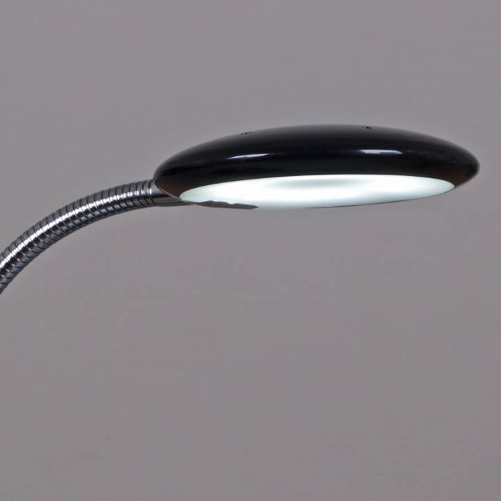 Настольная лампа офисная Reluce 02715 черная 02715-0.7-01 BK