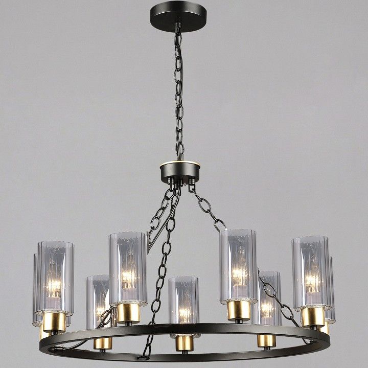 Подвесная люстра Reluce 3637 03637-0.4-09 BK+COP