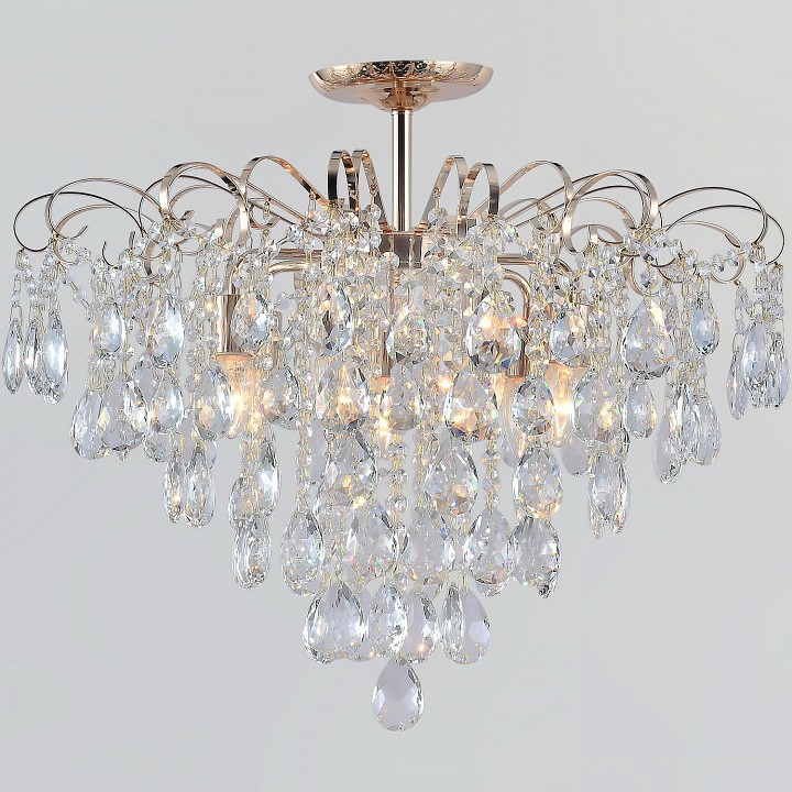 Люстра на штанге De Markt 04051-0.3-07 7xE27 золото 04051-0.3-07 FGD