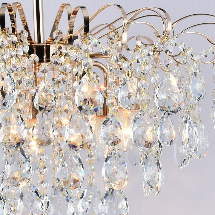 Люстра на штанге De Markt 04051-0.3-07 7xE27 золото 04051-0.3-07 FGD