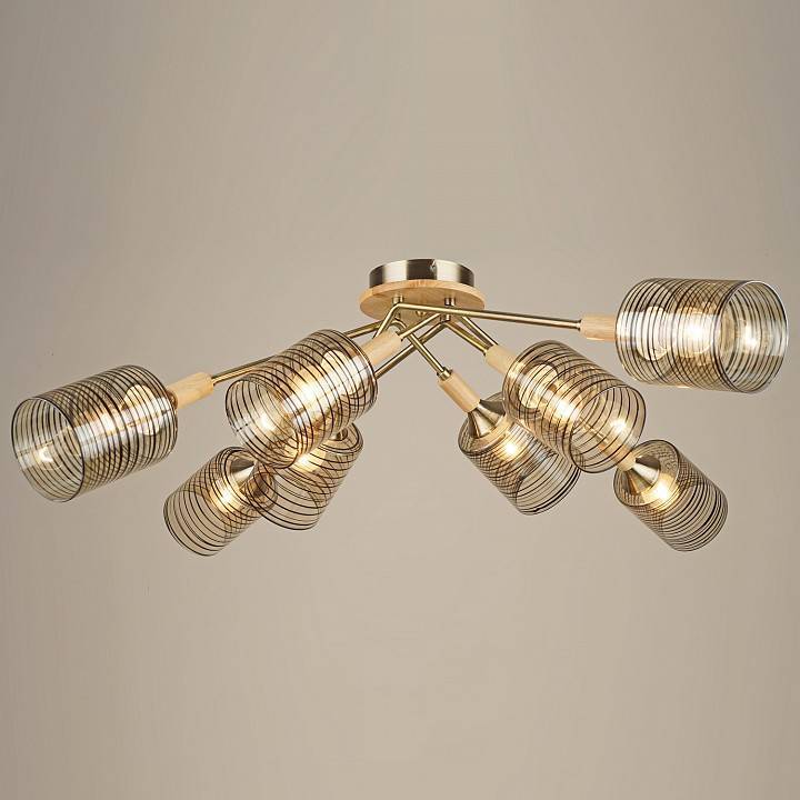 Потолочная люстра Reluce 04536 8 ламп 04536-0.3-08