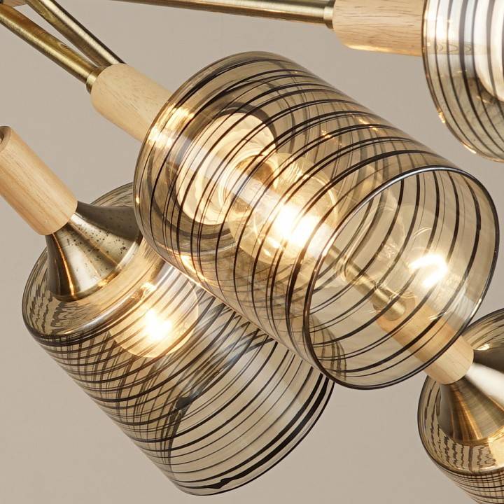 Потолочная люстра Reluce 04536 8 ламп 04536-0.3-08