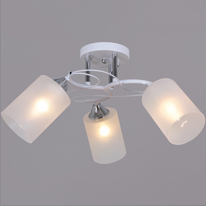 Люстра на штанге Reluce 06108-0.3-03 WH+CR