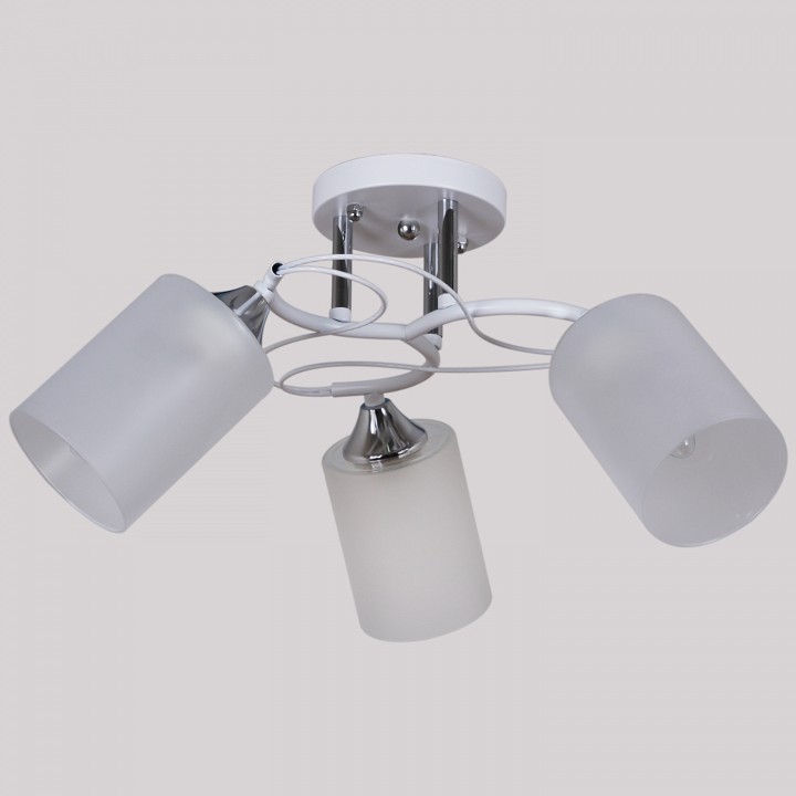 Люстра на штанге Reluce 06108-0.3-03 WH+CR