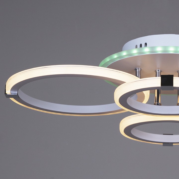 Потолочная люстра 06319 06319-3.3-04 WH+CR (RGB)