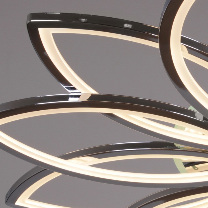 Потолочная люстра De Markt 09877-0.3-12 CR (RGB)