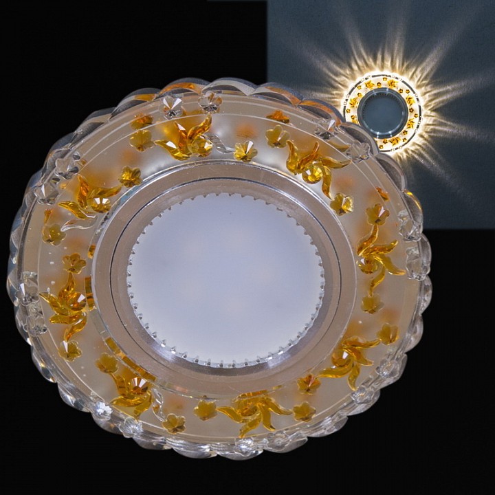 Встраиваемый светильник 14368-9.0-001LD MR16+LED3W WT+TEA