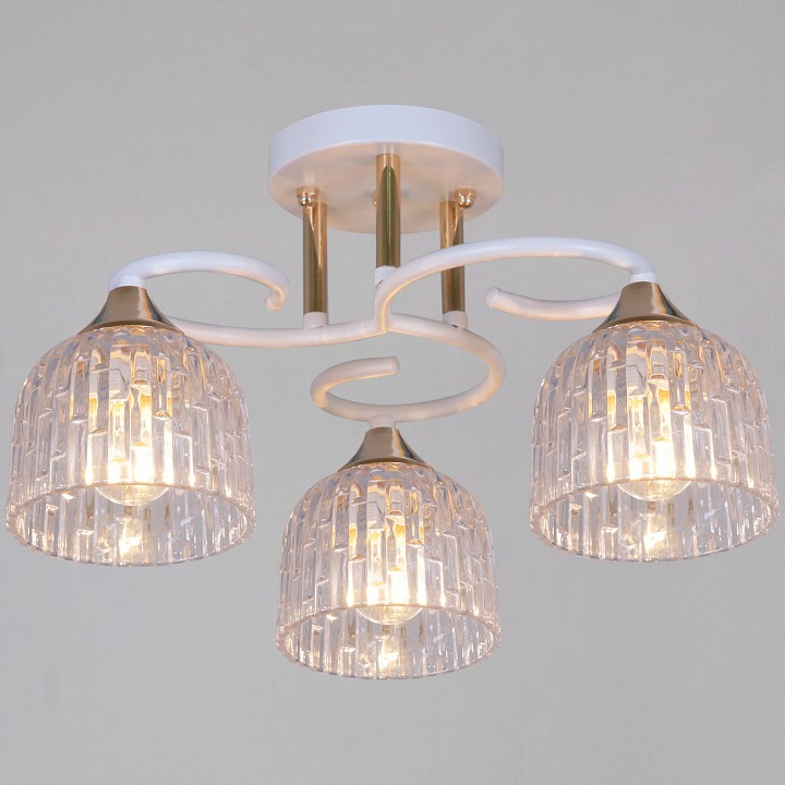 Люстра на штанге  16360-0.3-03 WH+FG