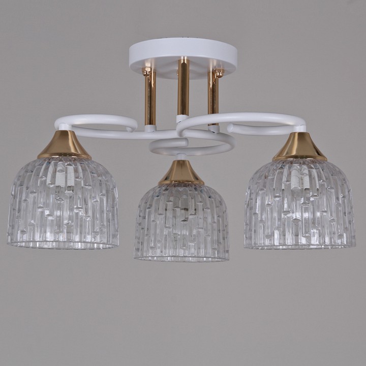 Люстра на штанге  16360-0.3-03 WH+FG