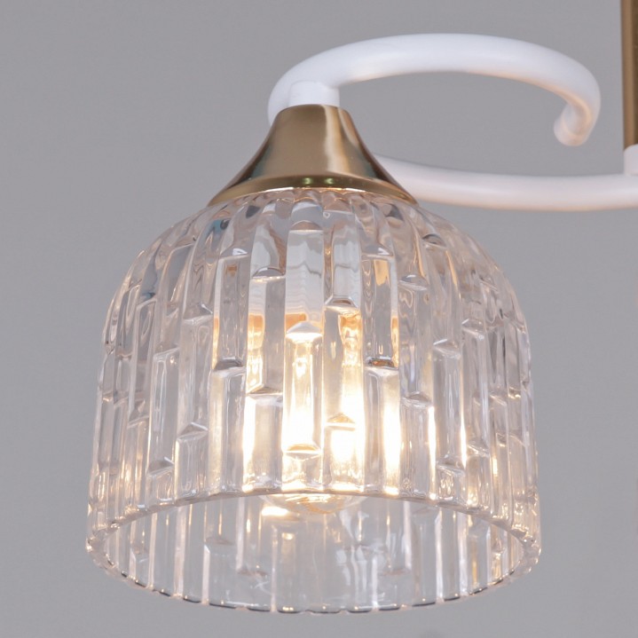 Люстра на штанге  16360-0.3-03 WH+FG