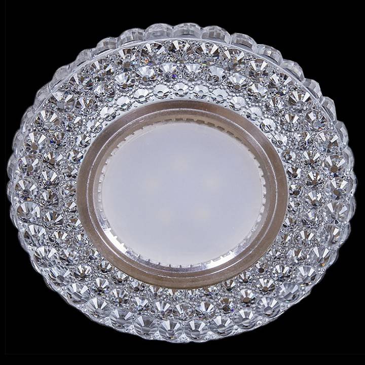 Встраиваемый светильник Reluce MR16+LED 3 Вт прозрачный 16602-9.0-001CN