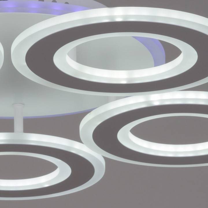 Потолочная люстра Reluce 20535 6 ламп 20535-0.3-5+1 WT