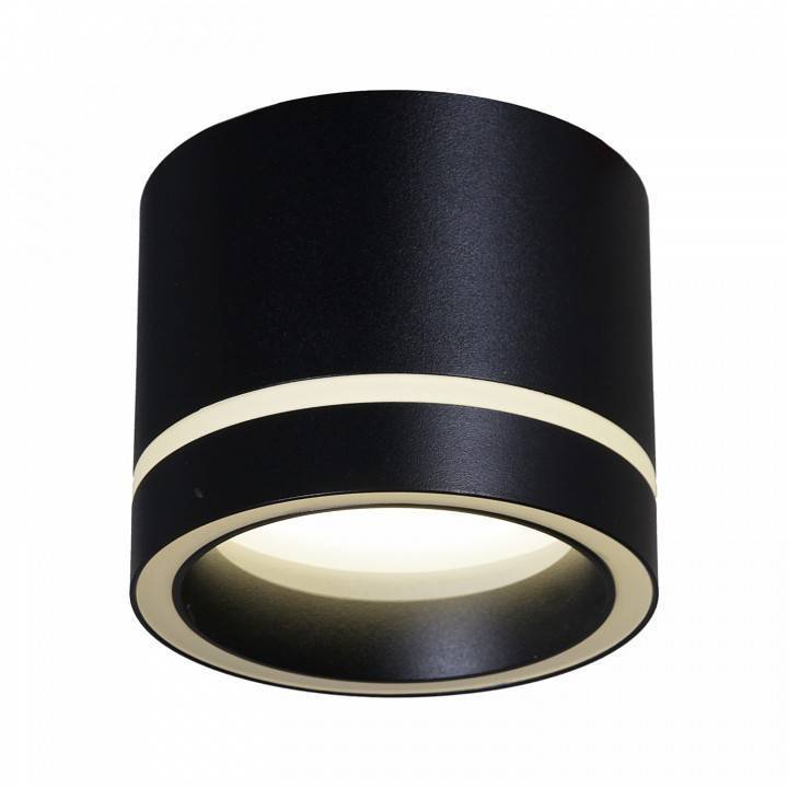 Накладной светильник Reluce 53003 53003-9.5-001LD GX53 BK