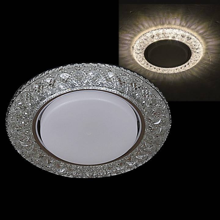 Встраиваемый светильник Reluce 53212 GX53 + LED 5 Вт 4000 K белый 53212-9.0-001MN