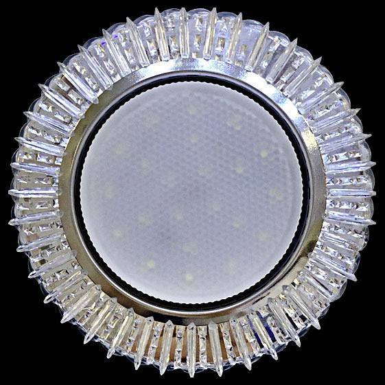 Встраиваемый светильник Reluce 53410 GX53 + LED 4 Вт прозрачный 53410-9.0-001PL