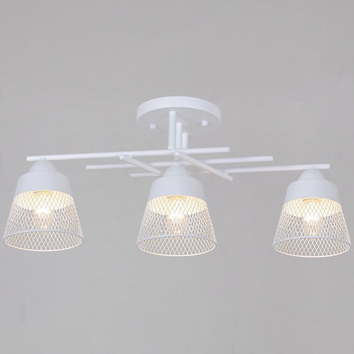 Люстра на штанге  61660-0.3-03 WH